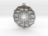 Rejection Emblem 05 Medallion (Sacred Geometry) 3d printed 