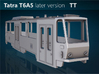 Tatra T6A5 Sliding door TT [body] 3d printed Tatra T6A5 TT front rendering