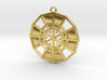 Resurrection Emblem 14 Medallion (Sacred Geometry) 3d printed 