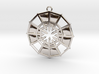 Rejection Emblem 14 Medallion (Sacred Geometry) 3d printed 