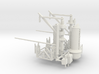 1/350 USS West Virginia (1941) Funnels & Cranes 3d printed 