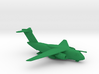 022F KC-390 1/350 WITH OPEN RAMP 3d printed 