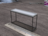 Miniature Tray Top Console Table Frame 3d printed Miniature Tray Top Console Table Detachable