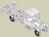 HOn3 Model TT Logging Railtruck Body A 3d printed Shown mounted on Chassis