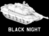 Challenger 2 Black Night 3d printed 