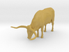 1/64 grazing longhorn cow 3d printed 