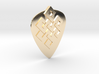 Endless Knot Standard Guitar Pick (Metal) 3d printed 