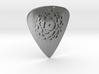 Sahasrara Guitar Pick (Metal) 3d printed 