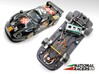 Chassis for Fly Porsche 911 GT1 EVO (AiO_AW) 3d printed Chassis compatible with Fly model (slot car and other parts not included)