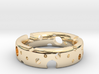 Swiss Cheese Ring 3d printed 