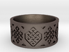 Endless Knot Ring V2 3d printed 