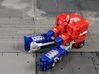 TF Seige Kingdom Prime Magnus Trailer Adapter 3d printed Close legs as part of normal transformation