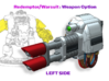 Left - Atlas Redemptor: Twin Heavy Lasers 3d printed 