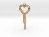Heart Design Key v2 - Precut for Kink3D Lock Set 3d printed 