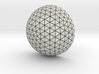 Geodesic Hemisphere (Tetrahedral Capillary Unit) 3d printed 