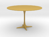 Burke Tulip Style Table w/ Propeller Base 3d printed 