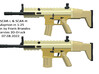 FN SCAR SET SC, L, H, FN 40GL 3d printed 