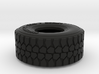 1:35 scale military truck tire 3d printed 