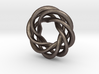 Charm Bead 4 strand mobius spiral 3d printed 