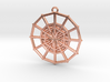 Rejection Emblem 07 Medallion (Sacred Geometry) 3d printed 