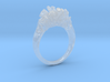 Differential Growth Ring size 58 3d printed 