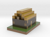 Minecraft Godes Pioner House  3d printed 