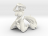 Dawn SFW pinup figurine with saddle 3d printed 