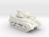 ARVN M5 Stuart Light tank white plastic 1:160 scal 3d printed 