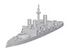 1/1250 Re Umberto Class (1893) 3d printed 