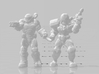 Judge Dredd 15mm miniature model set scifi hero 3d printed 