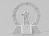 Stargate Space Portal 15mm scale miniature games 3d printed 