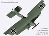 Junkers J.I 134/17 (full color) 3d printed 