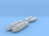 Mars 2 Rocket Pods and Pylons for LIM-6/Mig 17 3d printed 
