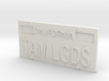 tamlgds-plate 3d printed 