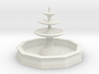 Classic Fountain 01. 1:87 Scale (HO) 3d printed 