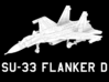 Su-33 Flanker D (Loaded) 3d printed 