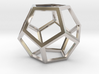 Dodecahedron 3d printed 