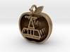 Slice of Big Apple with Roosevelt Island Tram 3d printed 