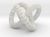 trefoil knot 3d printed 