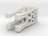 Miniature fractal building 3d printed 