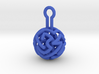 infinite labyrinth pendant 3d printed 