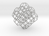 Truncated octahedral lattice 3d printed 