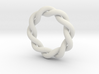 Size 7 Spiral Ring 3d printed 