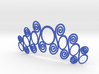 Spirals & Circles Necklace 3d printed 