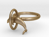 Dolplin Ring (US Size12) 3d printed 