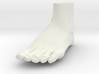 Solid Foot - 4.4" Length 3d printed 