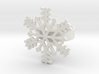 Snowflake Ring Size 7 3d printed 