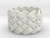 Turk's Head Knot Ring 6 Part X 12 Bight - Size 7 3d printed 