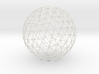 Geodesic Sphere (12cm) 3d printed 