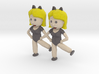 Dancing Ballerinas Emoji 3d printed 